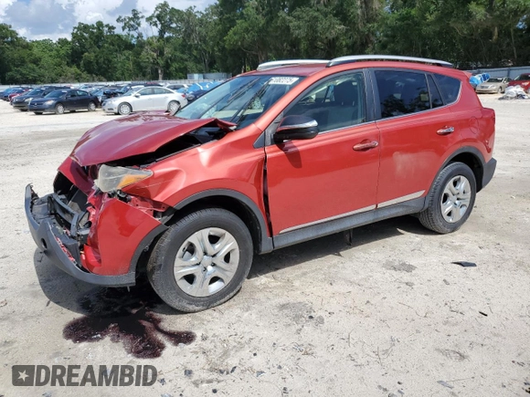2014 Toyota RAV4 LE with VIN JTMZFREV5EJ021314, listed as a Copart auction lot 61082275 with 164,359 mi miles and Salvage title. Bid and sale history available at DreamBid. Image 1.