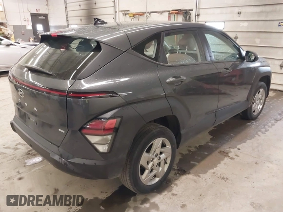 2024 Hyundai Kona SE with VIN KM8HACABXRU041822, listed as a IAAI auction lot 41940887 with 24,505 mi miles. Bid and sale history available at carsss.com. Image 4.