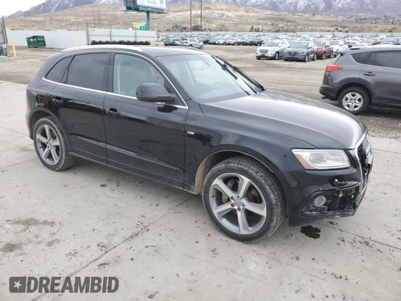 2014 Audi Q5 Premium Plus with VIN WA1DGAFPXEA030819, listed as a Copart auction lot 49483985 with 100,229 mi miles and Salvage Title. Bid and sale history available at carsss.com. Image 4.