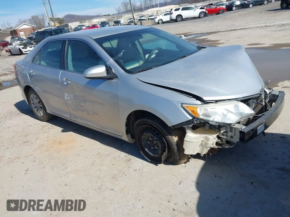 2014 Toyota Camry L with VIN 4T4BF1FK2ER364315, listed as a IAAI auction lot 41582885 with 1 mi miles. Bid and sale history available at carsss.com. Image 1.