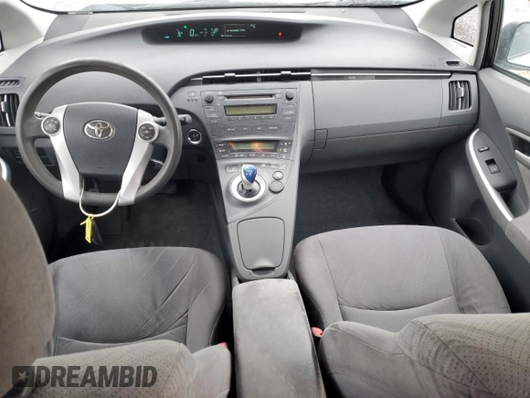 2010 Toyota Prius II with VIN JTDKN3DU1A0185444, listed as a Copart auction lot 53833065 with 253,684 mi miles and Salvage Title. Bid and sale history available at carsss.com. Image 8.