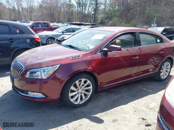 2015 Buick LaCrosse Leather with VIN 1G4GB5G36FF273449, listed as a IAAI auction lot 42059786 with 45,228 mi miles. Bid and sale history available at carsss.com. Image 17.