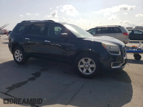 2016 GMC Acadia SLE with VIN 1GKKRPKDXGJ294393, listed as a Copart auction lot 48533385 with 134,061 mi miles and Salvage Title. Bid and sale history available at carsss.com. Image 4.