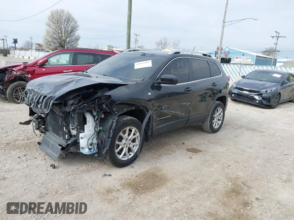 2015 Jeep Cherokee Latitude with VIN 1C4PJMCB6FW527448, listed as a IAAI auction lot 42074461 with 139,795 mi miles and . Bid and sale history available at carsss.com. Image 2.