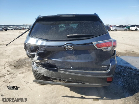 2015 Toyota Highlander LE with VIN 5TDBKRFH0FS138597, listed as a Copart auction lot 46336375 with 133,869 mi miles and Salvage Title. Bid and sale history available at carsss.com. Image 6.