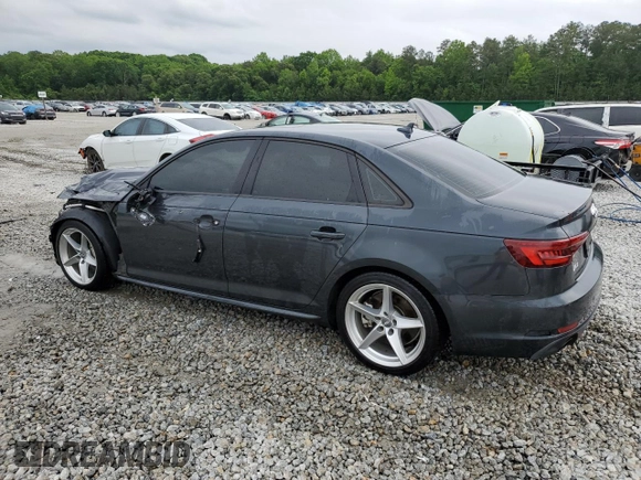 2018 Audi A4 Premium с VIN WAUDNAF48JA139823, выставлен на аукционе Copart как лот 56099335 с пробегом 42 455 миль миль и Списание • Salvage title. История ставок и продаж доступна на DreamBid. Изображение 2.