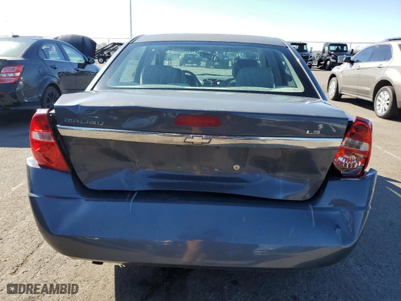 2007 Chevrolet Malibu LS w/1FL with VIN 1G1ZS58F47F140494, listed as a Copart auction lot 49450465 with 156,958 mi miles and Salvage Title. Bid and sale history available at carsss.com. Image 6.