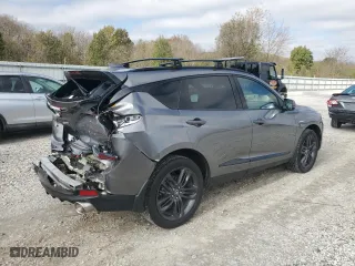 2023 Acura RDX w/A-Spec Package with VIN 5J8TC1H64PL005764, listed as a Copart auction lot 79410724 with 13,963 mi miles and Salvage Title. Bid and sale history available at carsss.com. Image 3.