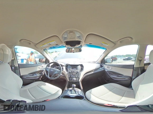 2017 Hyundai Santa Fe 2.4L with VIN 5NMZTDLB9HH030080, listed as a Copart auction lot 57267985 with 67,149 mi miles and Non repairable. Bid and sale history available at DreamBid. Image 15.