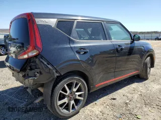 2021 Kia Soul GT-Line with VIN KNDJ63AU9M7749639, listed as a Copart auction lot 49115475 with 46,301 mi miles and Salvage Title. Bid and sale history available at DreamBid. Image 3.