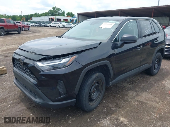 2024 Toyota RAV4 LE with VIN 2T3F1RFV5RC428655, listed as a IAAI auction lot 42545586 with 27,910 mi miles and . Bid and sale history available at DreamBid. Image 2.