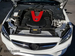 2017 Mercedes-Benz C 43 AMG with VIN WDDWK6EB2HF520135, listed as a Copart auction lot 72433934 with 44,125 mi miles and Salvage title. Bid and sale history available at DreamBid. Image 11.