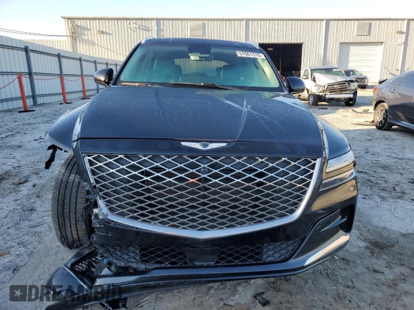 2021 Genesis GV80 with VIN KMUHBDSB0MU047236, listed as a Copart auction lot 57061315 with Not provided miles and Salvage title. Bid and sale history available at DreamBid. Image 5.