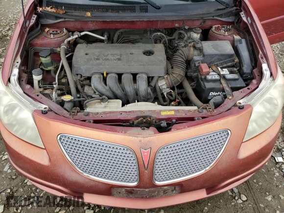 2005 Pontiac Vibe with VIN 5Y2SL66815Z434303, listed as a Copart auction lot 52952265 with 160,136 mi miles and Clean title. Bid and sale history available at DreamBid. Image 11.