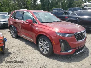 2025 Cadillac XT6 AWD Premium Luxury z VIN 1GYKPDRS1SZ128403, wystawiony jako Copart lot #58776065 z przebiegiem 121 mil mil oraz Czysty tytuł • Clean title. Historia ofert i sprzedaży dostępna na DreamBid. Obrazek 4.