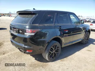 2016 Land Rover Range Rover Sport SVR with VIN SALWZ2EF5GA580299, listed as a Copart auction lot 43380555 with 75,191 mi miles and Clean title. Bid and sale history available at DreamBid. Image 3.