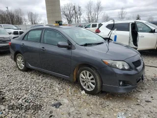 2010 Toyota Corolla with VIN 2T1BU4EE0AC525284, listed as a Copart auction lot 50712135 with 121,379 mi miles and Salvage Title. Bid and sale history available at carsss.com. Image 4.