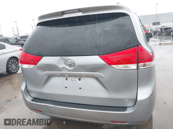 2014 Toyota Sienna LE AAS with VIN 5TDKK3DC9ES501255, listed as a IAAI auction lot 42096386 with 347,364 mi miles and . Bid and sale history available at carsss.com. Image 16.