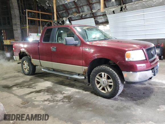 2005 Ford F-150 XLT with VIN 1FTPX14545NB70670, listed as a Copart auction lot 52130455 with 119,784 mi miles and Clean Title. Bid and sale history available at carsss.com. Image 4.