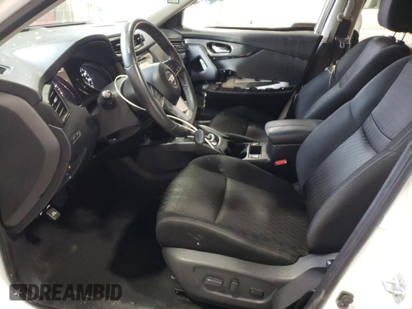 2017 Nissan Rogue SV with VIN KNMAT2MT5HP548171, listed as a Copart auction lot 48662155 with 125,748 mi miles and Salvage Title. Bid and sale history available at carsss.com. Image 7.