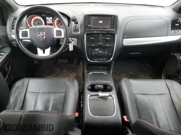 2017 Dodge Grand Caravan GT with VIN 2C4RDGEG8HR792149, listed as a Copart auction lot 43964695 with 121,833 mi miles and Salvage Title. Bid and sale history available at DreamBid. Image 8.