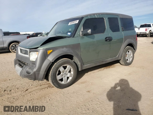 2004 Honda Element EX with VIN 5J6YH18694L008848, listed as a Copart auction lot 85686544 with 157,328 mi miles and Salvage Title. Bid and sale history available at DreamBid. Image 1.