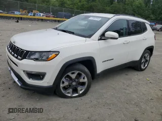 2021 Jeep Compass Limited z VIN 3C4NJCCBXMT573465, wystawiony jako Copart lot #57687045 z przebiegiem 50 361 mil mil oraz Szkoda całkowita • Salvage title. Historia ofert i sprzedaży dostępna na DreamBid. Obrazek 1.
