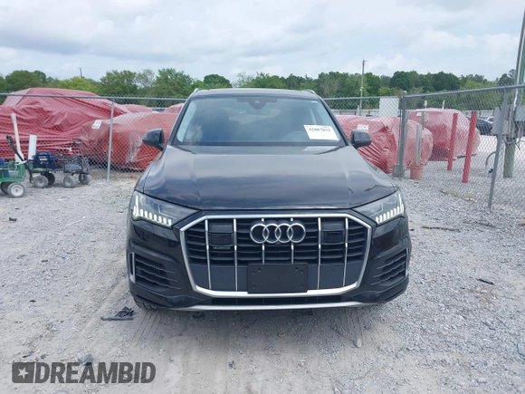 2023 Audi Q7 Premium Plus with VIN WA1LXBF70PD010789, listed as a IAAI auction lot 42087832 with 55,010 mi miles and . Bid and sale history available at DreamBid. Image 12.