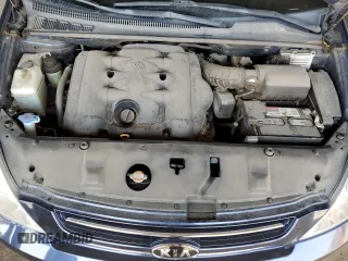 2009 Kia Sedona LX with VIN KNDMB233196279966, listed as a Copart auction lot 49606935 with 125,226 mi miles and Salvage Title. Bid and sale history available at carsss.com. Image 12.