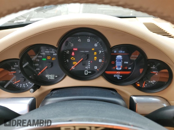 2013 Porsche 911 Carrera with VIN WP0AA2A91DS107899, listed as a Copart auction lot 42644744 with 89,483 mi miles and Clean Title. Bid and sale history available at carsss.com. Image 9.