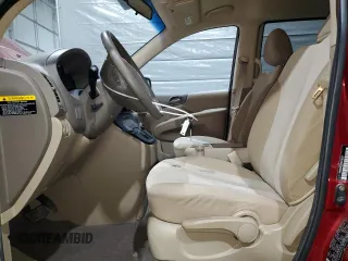 2012 Kia Sedona LX with VIN KNDMG4C71C6418257, listed as a Copart auction lot 49045125 with 65,836 mi miles and Salvage Title. Bid and sale history available at carsss.com. Image 7.