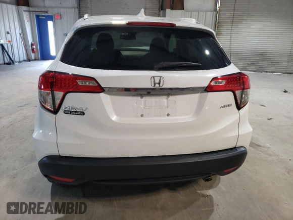 2022 Honda HR-V EX-L with VIN 3CZRU6H76NM736228, listed as a Copart auction lot 49910815 with 18,211 mi miles and Salvage Title. Bid and sale history available at carsss.com. Image 6.