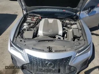 2023 Lexus IS 350 F Sport z VIN JTHGZ1E29P5030517, wystawiony jako Copart lot #53760215 z przebiegiem 36 301 mil mil oraz Szkody całkowita. Historia ofert i sprzedaży dostępna na DreamBid. Obrazek 11.