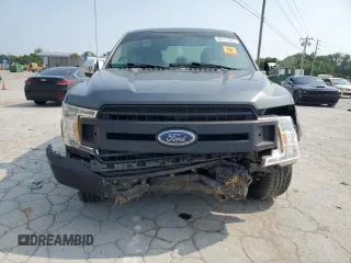 2018 Ford F-150 XL with VIN 1FTEW1E59JFE10695, listed as a Copart auction lot 60171325 with 134,904 mi miles and Salvage title. Bid and sale history available at DreamBid. Image 5.