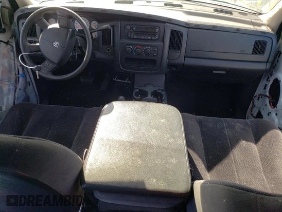 2005 Dodge Ram 2500 SLT with VIN 3D7KS28C35G824158, listed as a Copart auction lot 40818894 with 0 mi miles and Salvage Title. Bid and sale history available at carsss.com. Image 8.