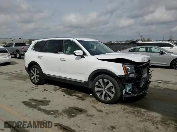 2022 Kia Telluride S with VIN 5XYP64HC8NG291769, listed as a Copart auction lot 47357995 with 41,982 mi miles and Salvage title. Bid and sale history available at DreamBid. Image 15.