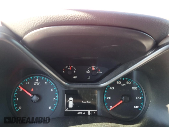2020 Chevrolet Colorado 2WD Work Truck with VIN 1GCHSBEA9L1114412, listed as a Copart auction lot 86620144 with 4,086 mi miles and Salvage title. Bid and sale history available at DreamBid. Image 9.