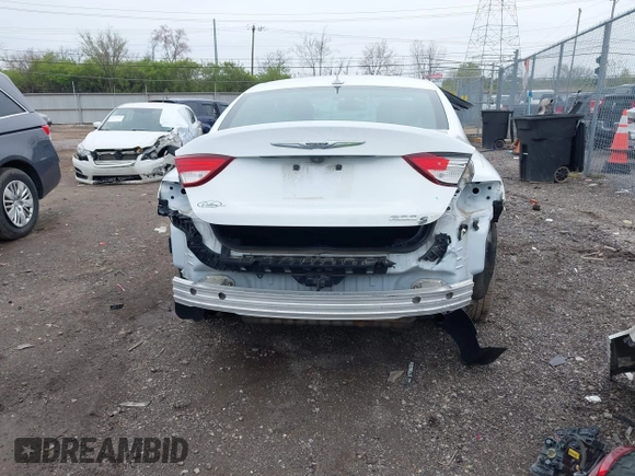 2016 Chrysler 200 S with VIN 1C3CCCBB0GN105093, listed as a IAAI auction lot 41976905 with 105,774 mi miles. Bid and sale history available at carsss.com. Image 17.