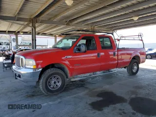 2003 Ford Super Duty F-250 XL with VIN 1FTNW21F23EA96188, listed as a Copart auction lot 48021605 with 303,213 mi miles and Salvage Title. Bid and sale history available at carsss.com. Image 1.