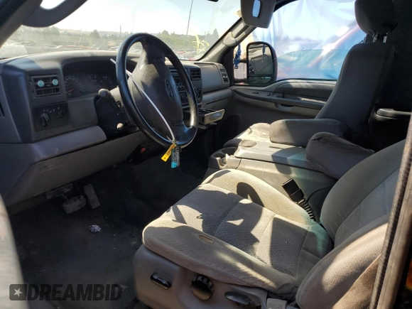 2003 Ford F-350 XL with VIN 1FTSX31P13EC62926, listed as a Copart auction lot 61341714 with 253,071 mi miles and Salvage Title. Bid and sale history available at DreamBid. Image 7.