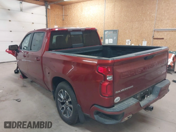 2023 Chevrolet Silverado 1500 RST with VIN 1GCUDEE83PZ298907, listed as a IAAI auction lot 40572676 with 10,628 mi miles and . Bid and sale history available at DreamBid. Image 3.