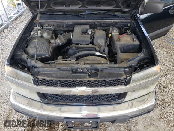 2006 Chevrolet Colorado 1LT with VIN 1GCDT146868260329, listed as a Copart auction lot 62772125 with 155,036 mi miles and Salvage title. Bid and sale history available at DreamBid. Image 11.