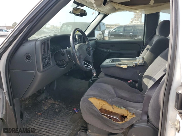 2004 Chevrolet Silverado 1500 Work Truck with VIN 1GCEC19X34Z349531, listed as a Copart auction lot 43471345 with 97,910 mi miles and Salvage Title. Bid and sale history available at carsss.com. Image 7.