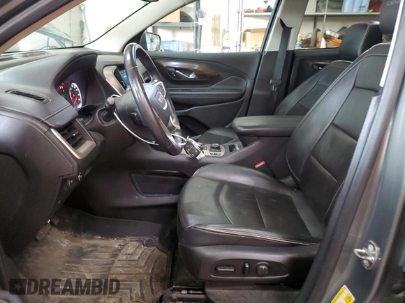 2018 GMC Terrain Denali with VIN 3GKALXEX7JL200456, listed as a Copart auction lot 61207975 with 91,028 mi miles and Salvage title. Bid and sale history available at DreamBid. Image 7.