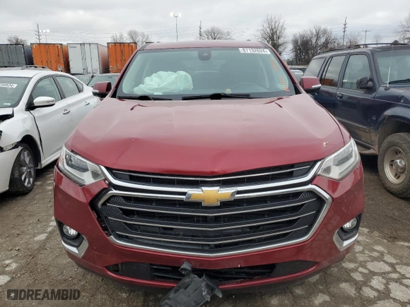 2018 Chevrolet Traverse Premier with VIN 1GNERKKW8JJ263087, listed as a Copart auction lot 87132624 with 127,199 mi miles and Salvage Title. Bid and sale history available at carsss.com. Image 5.