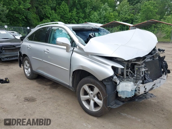 2014 Lexus RX 350 with VIN 2T2BK1BA5EC229622, listed as a IAAI auction lot 42369992 with 108,363 mi miles and . Bid and sale history available at DreamBid. Image 1.