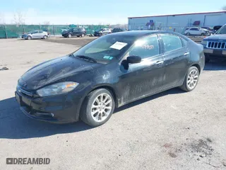 2013 Dodge Dart Limited with VIN 1C3CDFCH8DD135025, listed as a IAAI auction lot 41749077 with 119,305 mi miles. Bid and sale history available at carsss.com. Image 2.