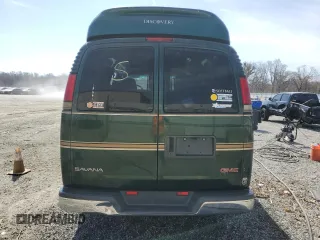 2002 GMC Savana with VIN 1GDFG15R521206037, listed as a Copart auction lot 47118175 with 256,150 mi miles and Salvage Title. Bid and sale history available at carsss.com. Image 6.