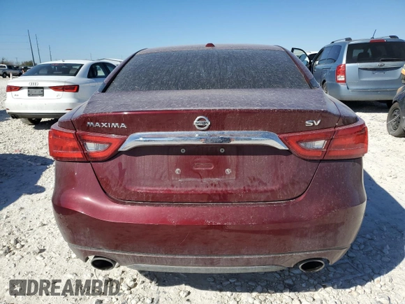 2018 Nissan Maxima SV with VIN 1N4AA6AP7JC399575, listed as a Copart auction lot 49820625 with 115,463 mi miles and Salvage Title. Bid and sale history available at DreamBid. Image 6.
