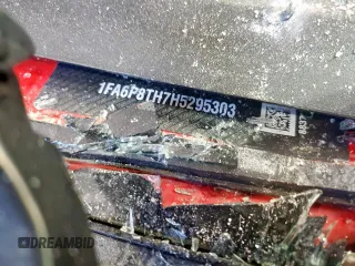 2017 Ford Mustang EcoBoost с VIN 1FA6P8TH7H5295303, выставлен на аукционе Copart как лот 62686235 с пробегом 99 999 миль миль и Чистый • Clean title. История ставок и продаж доступна на DreamBid. Изображение 12.